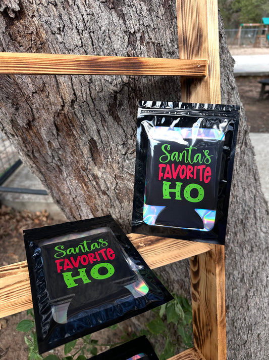 "Santa's Favorite Ho" Koozie